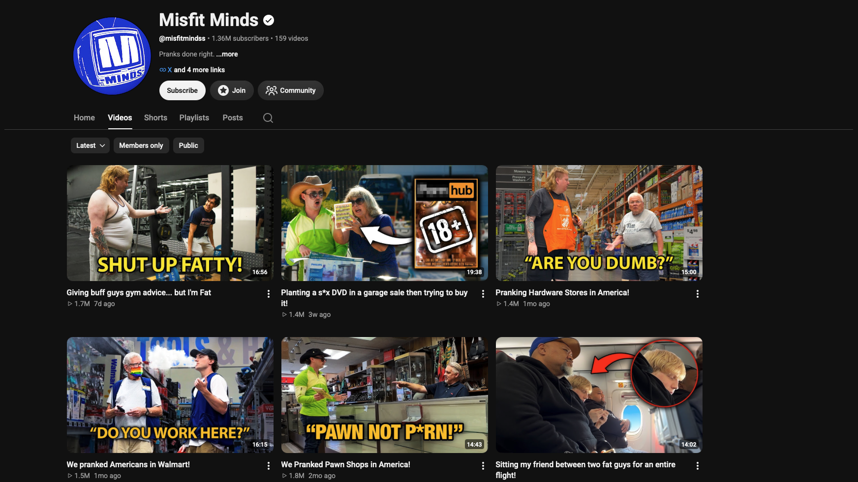 MisfitMinds campaign clips
